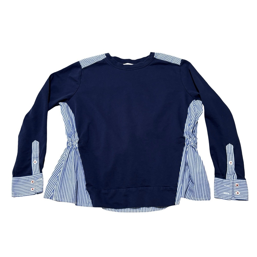 Vineyard Vines Youth Girls Striped Blouse Top Size Small 21 x 22‎